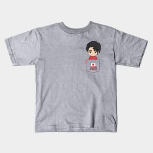 Olympic Sakusa Pocket Chibi Kids T-Shirt